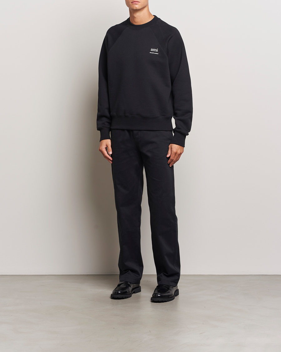 Herre | Gensere | AMI | Logo Sweatshirt Black