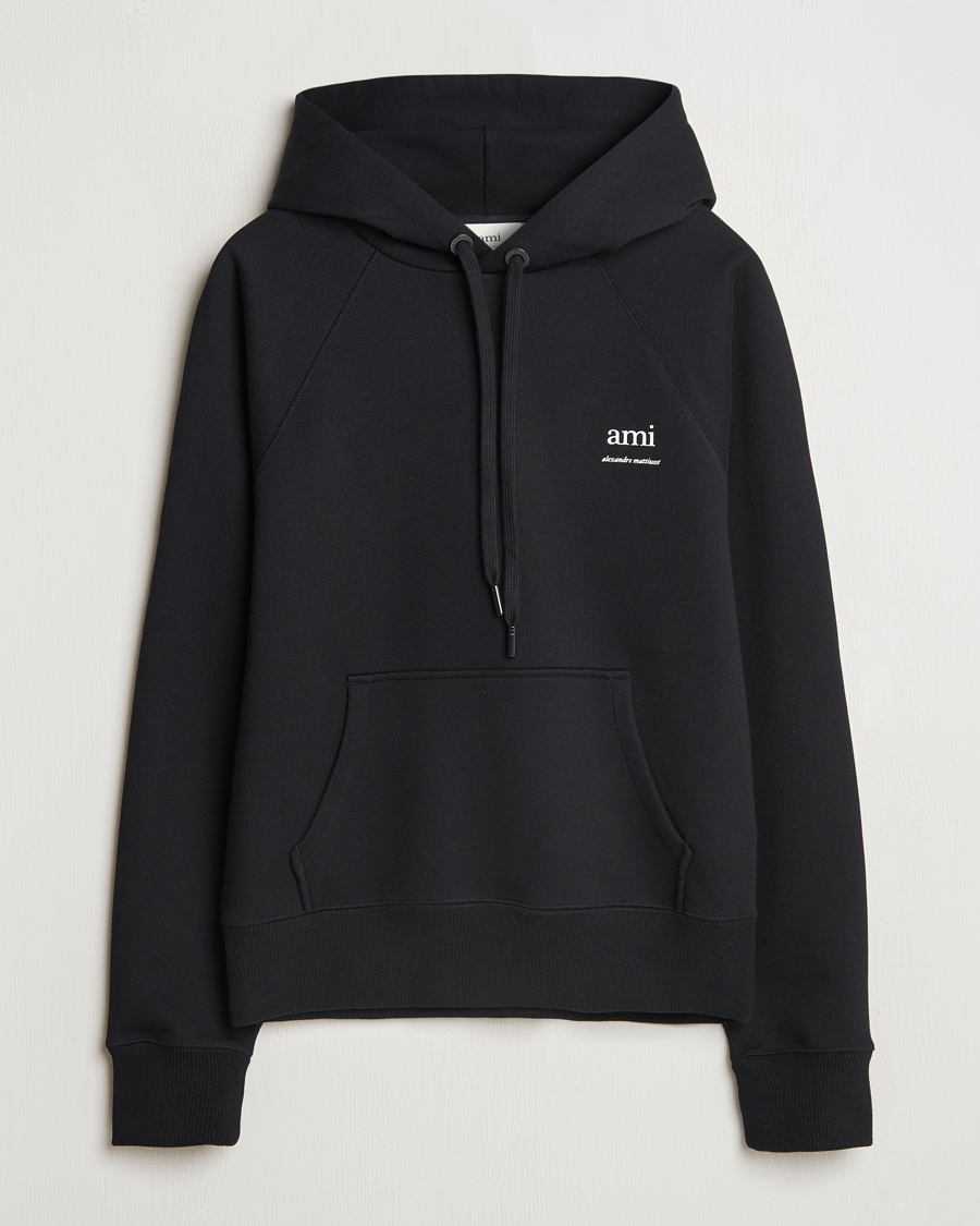 Herre | Gensere | AMI | Logo Hoodie Black