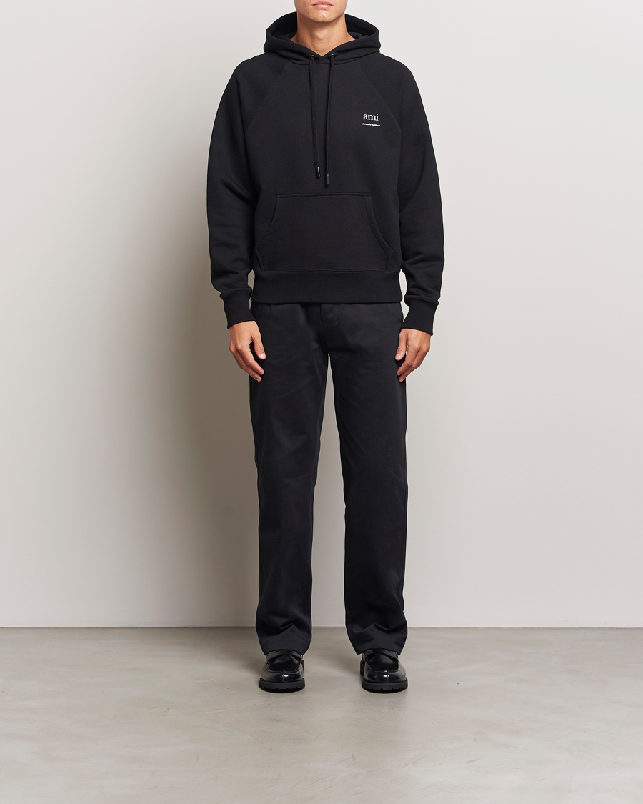 Herre | Gensere | AMI | Logo Hoodie Black