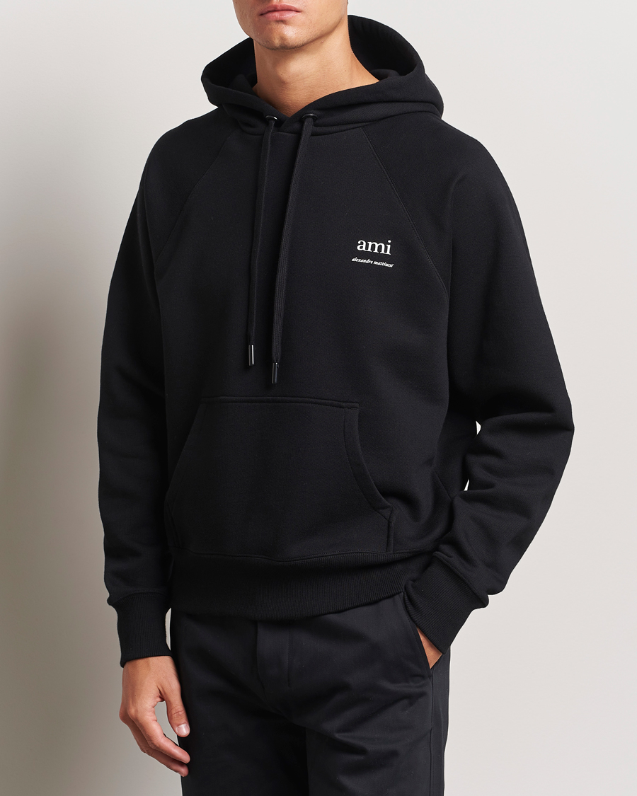 Herre | Gensere | AMI | Logo Hoodie Black