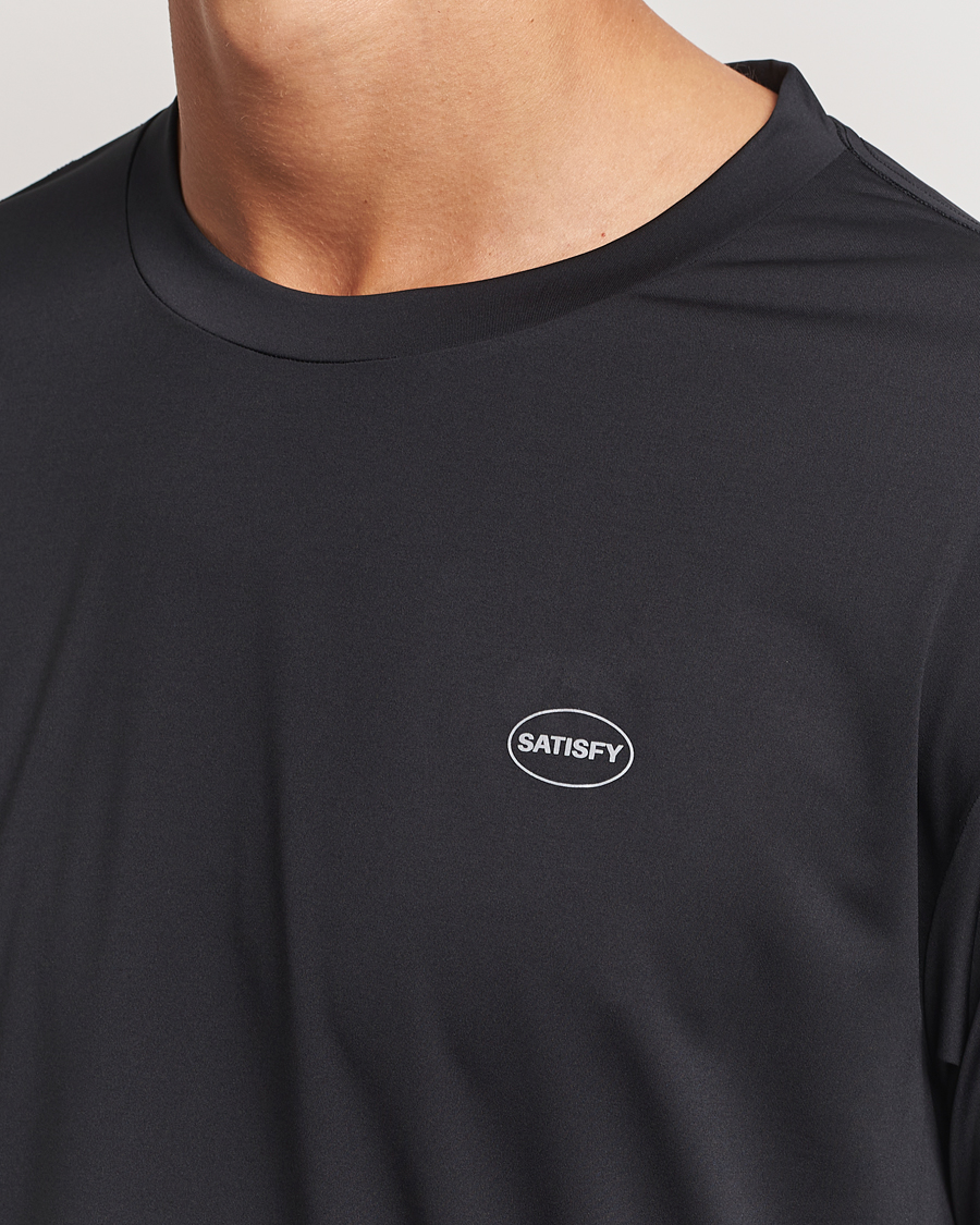 Herre | T-Shirts | Satisfy | AuraLite T-Shirt Black