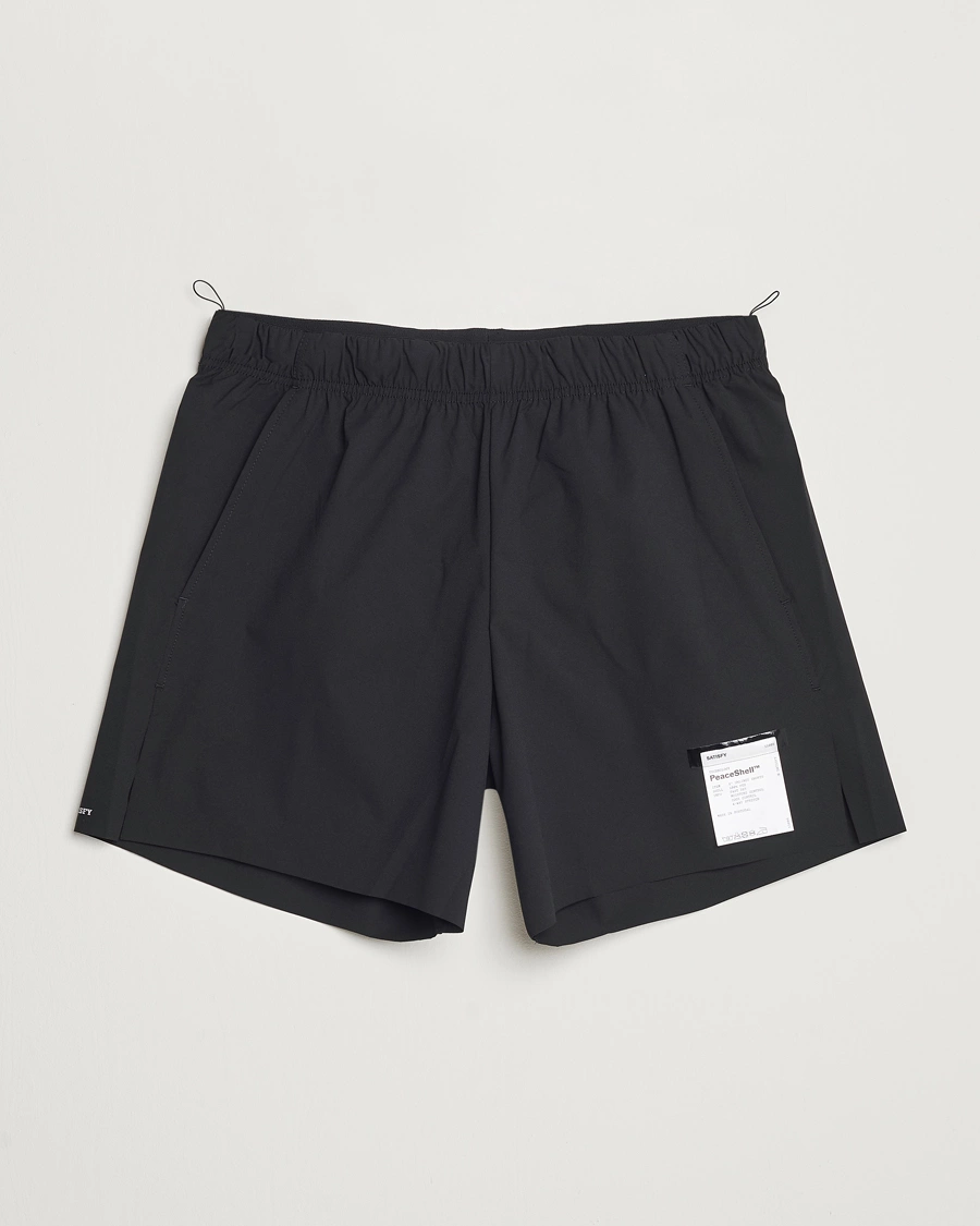 Herre | Shorts | Satisfy | PeaceShell 5 Inch Shorts Black
