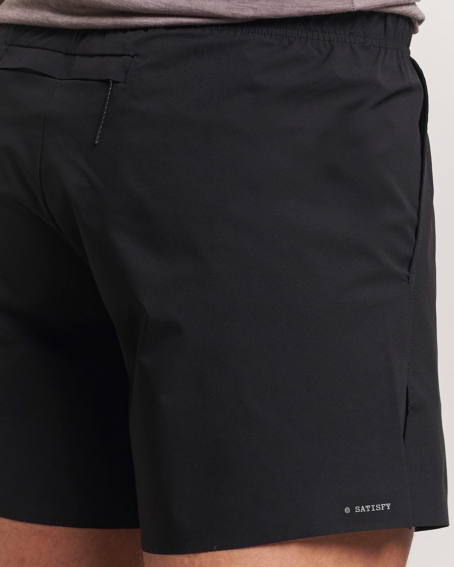 Herre | Shorts | Satisfy | PeaceShell 5 Inch Shorts Black