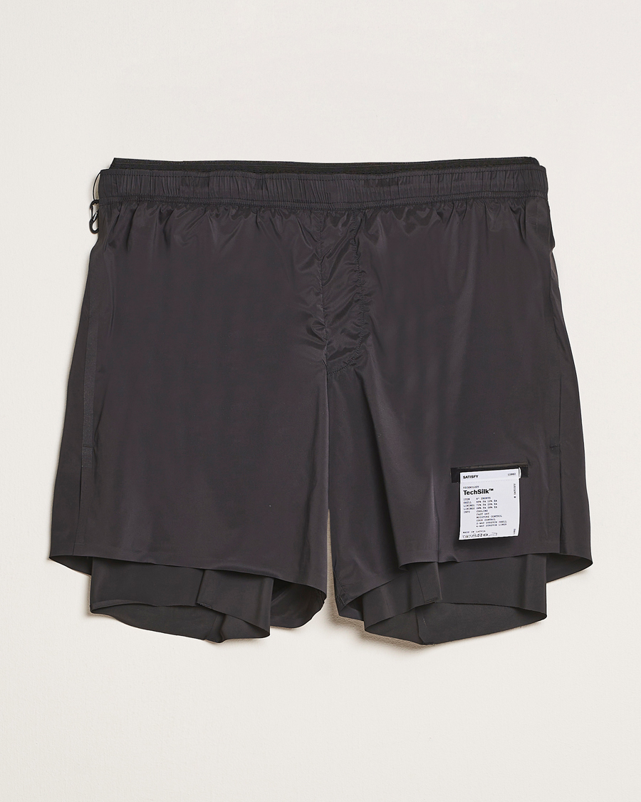 Herre | Shorts | Satisfy | TechSilk 8 Inch Shorts Black