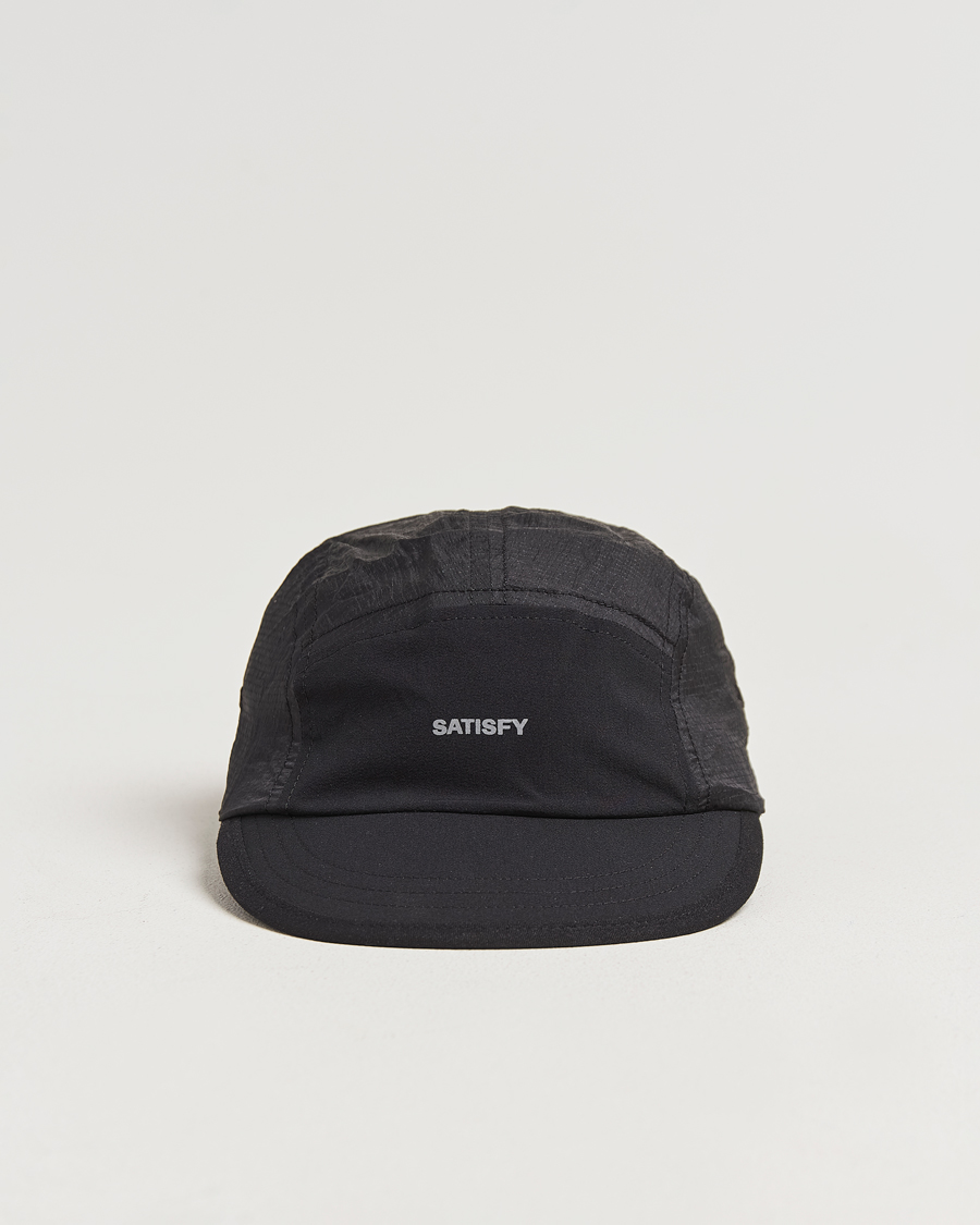 Herre | Satisfy Rippy Trail Cap Black | Satisfy | Rippy Trail Cap Black