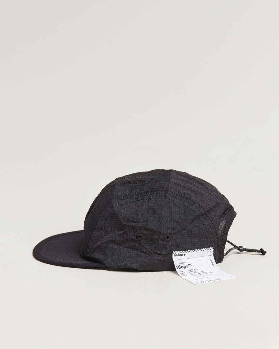 Herre | Satisfy Rippy Trail Cap Black | Satisfy | Rippy Trail Cap Black