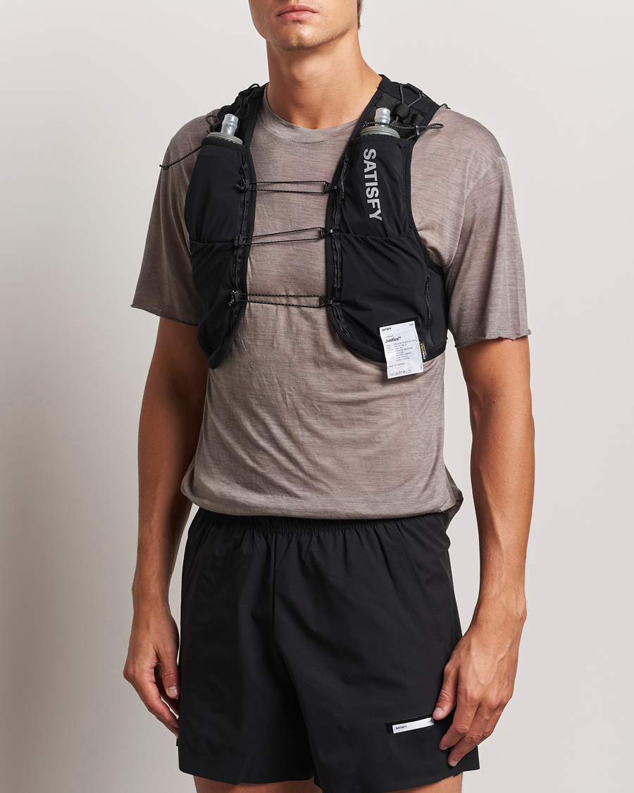 Herre | Satisfy Justice Cordura Hydration Vest Black | Satisfy | Justice Cordura Hydration Vest Black