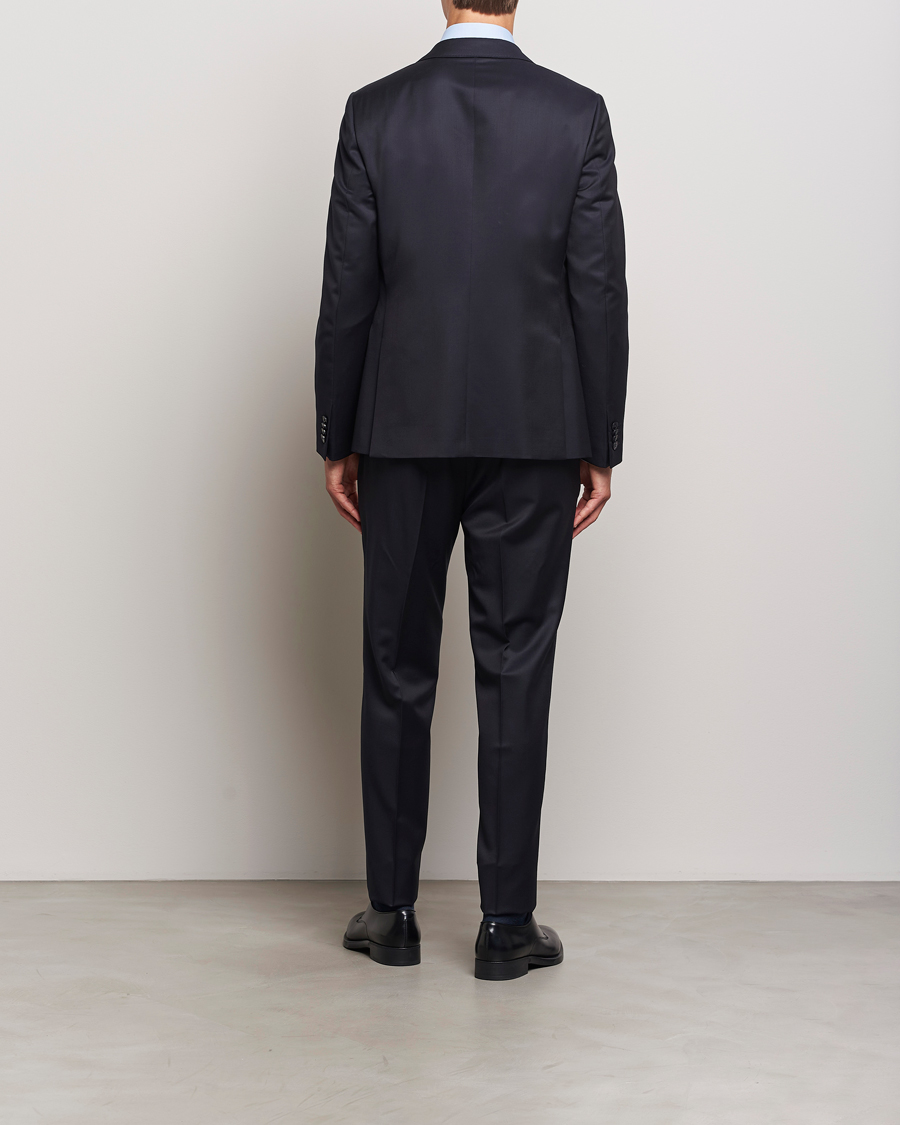 Herre | Dresser | Zegna | Tailored Wool Suit Midnight