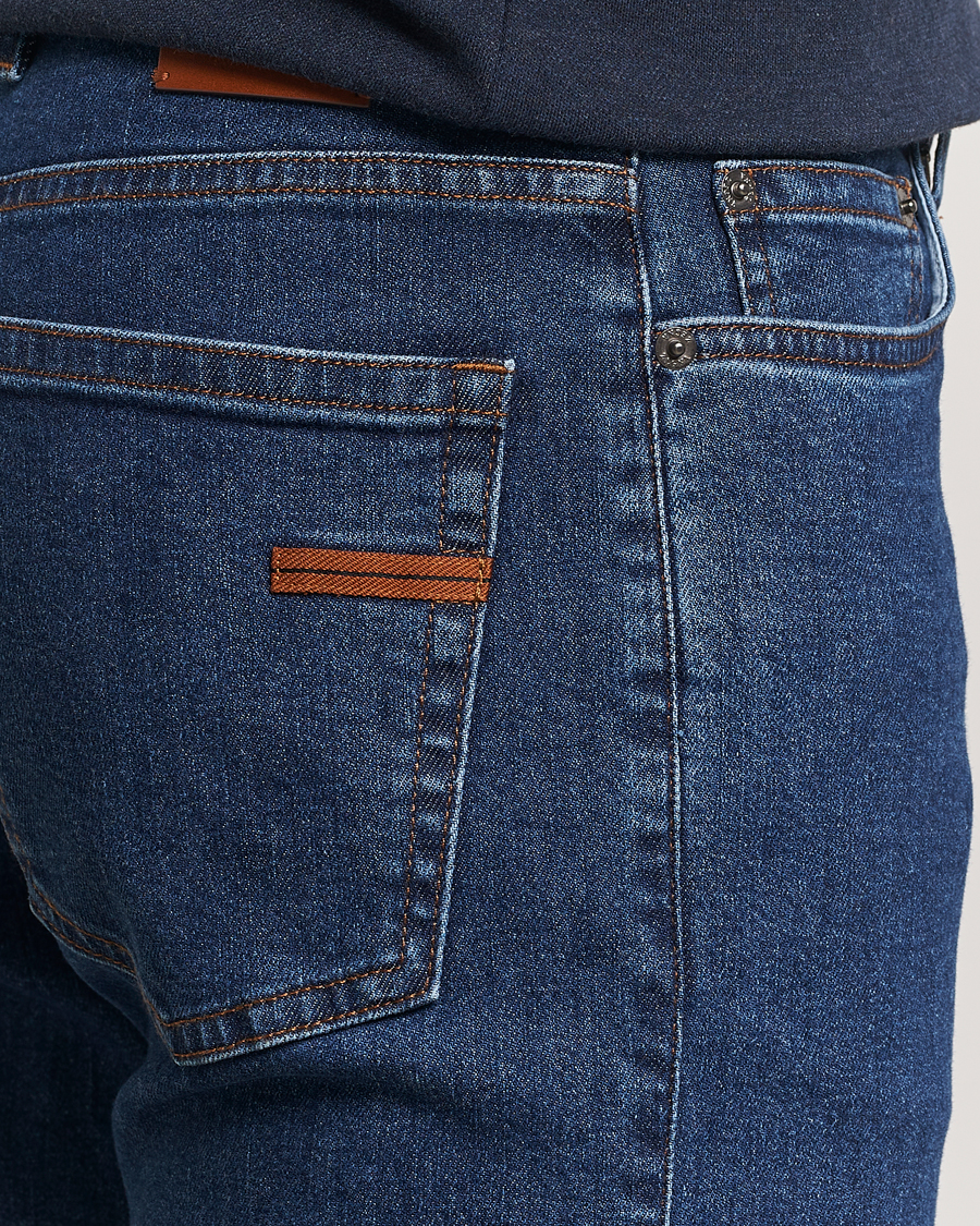 Herre | Jeans | Zegna | 5-Pocket Denim Jeans Stone Washed