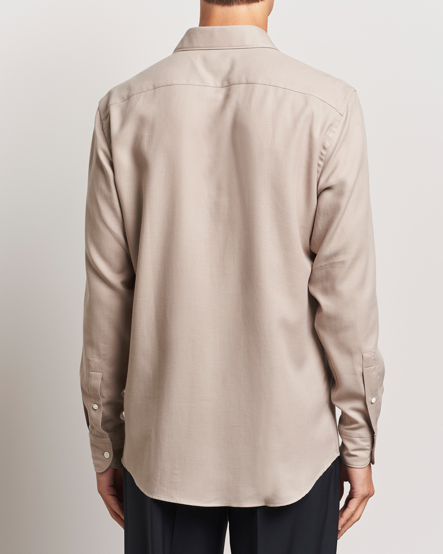 Herre | Skjorter | Zegna | Cotton/Cashmere Shirt Beige