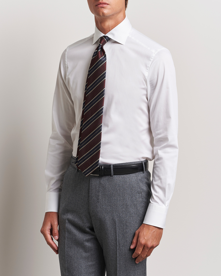 Herre | Skjorter | Zegna | Slim Fit Dress Shirt White