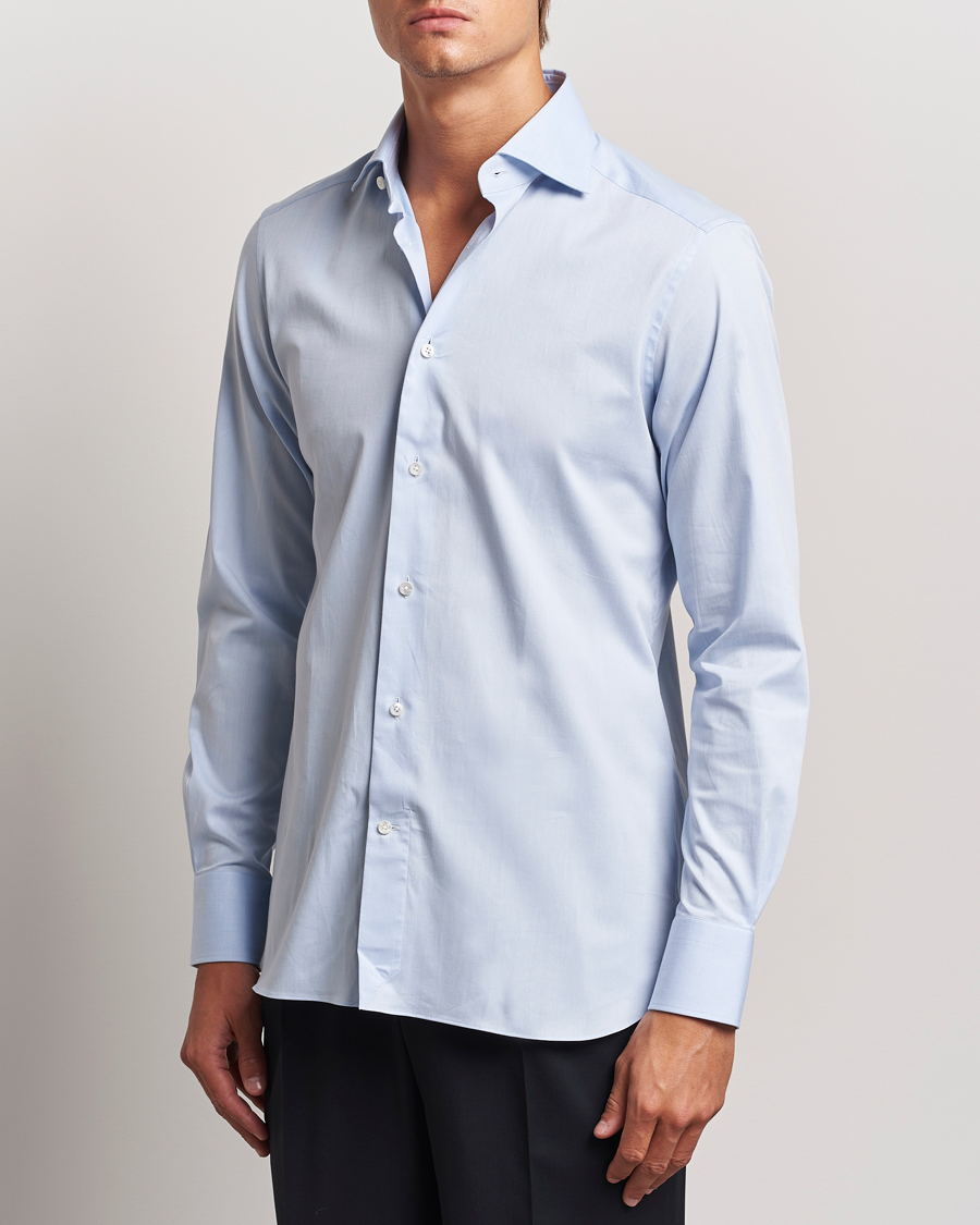 Herre | Skjorter | Zegna | Slim Fit Dress Shirt Light Blue