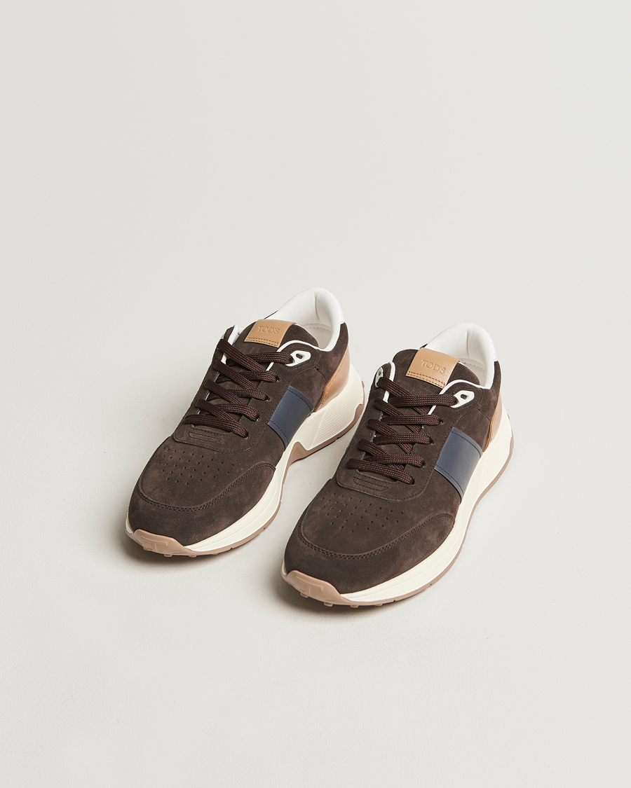 Herre | Tod's Luxury Running Sneakers Fango Suede | Tod's | Luxury Running Sneakers Fango Suede
