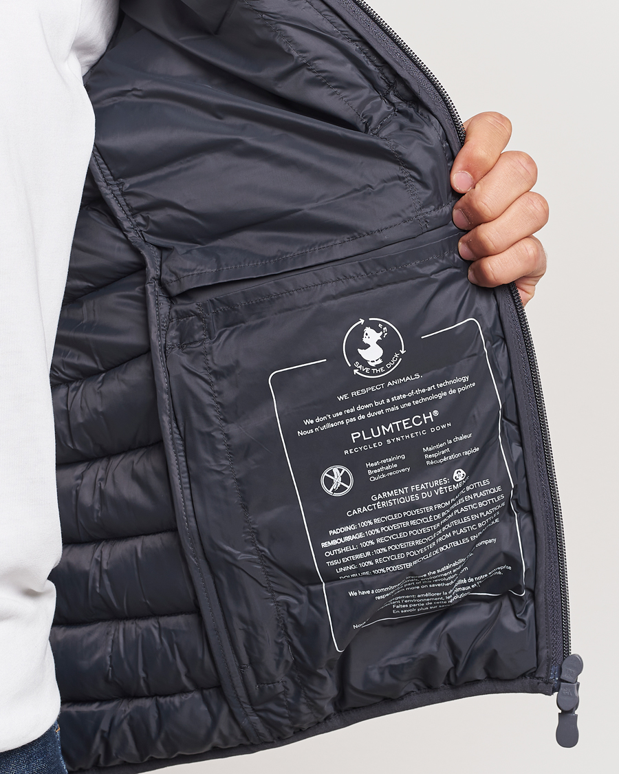 Herre | Jakker | Save The Duck | Erion Matt Lightweight Jacket Grey Black