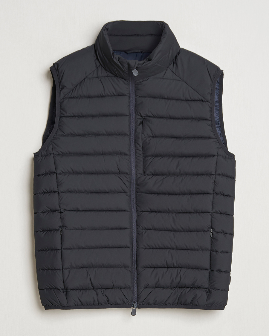 Herre | Jakker | Save The Duck | Rhus Matt Lightweight Vest Blue Black
