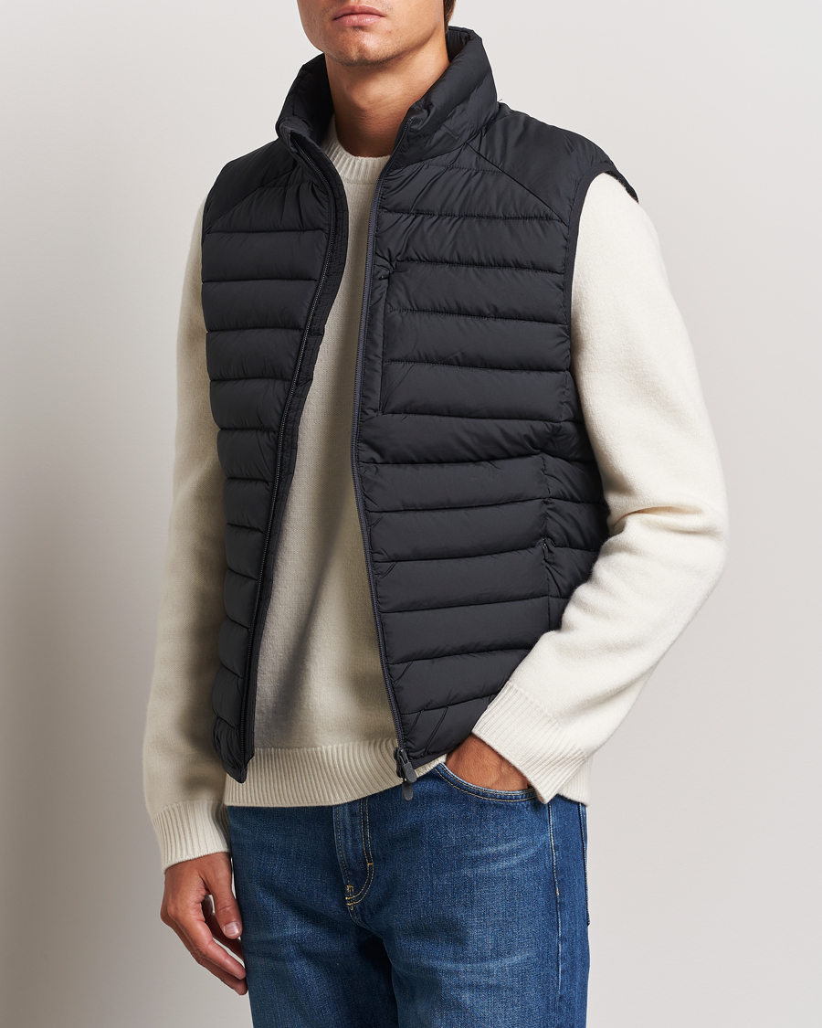 Herre | Jakker | Save The Duck | Rhus Matt Lightweight Vest Blue Black