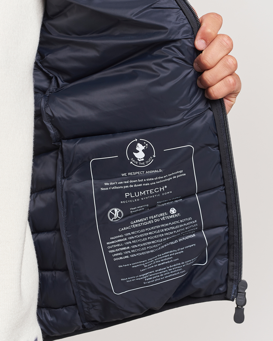 Herre | Jakker | Save The Duck | Rhus Matt Lightweight Vest Blue Black