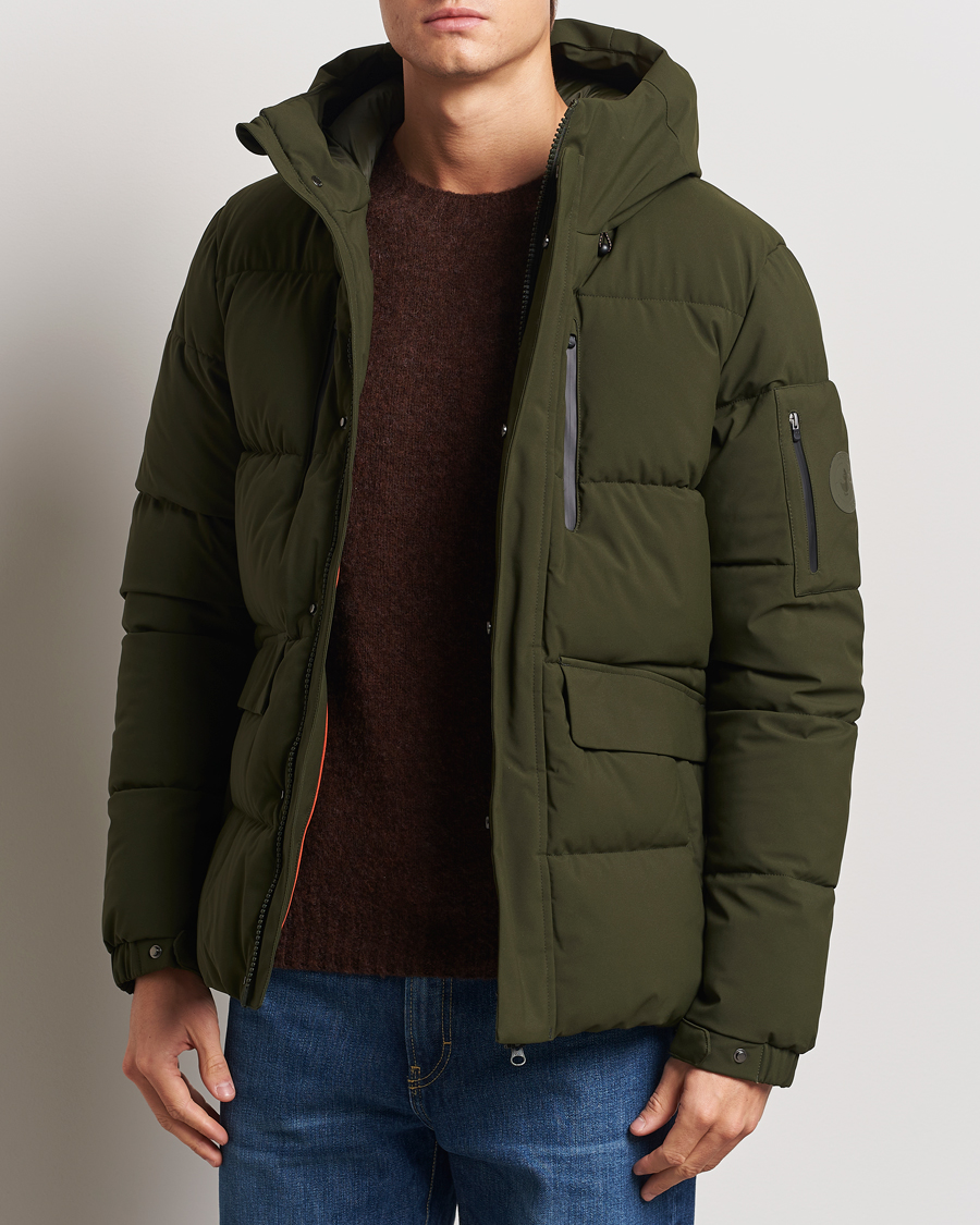 Herre | Jakker | Save The Duck | Alter Short Arctic Parka Land Green