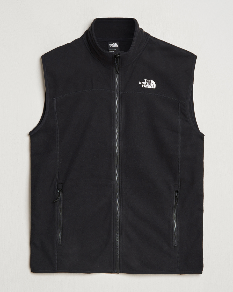 Herre | Gensere | The North Face | Glacier Fleece Vest Black
