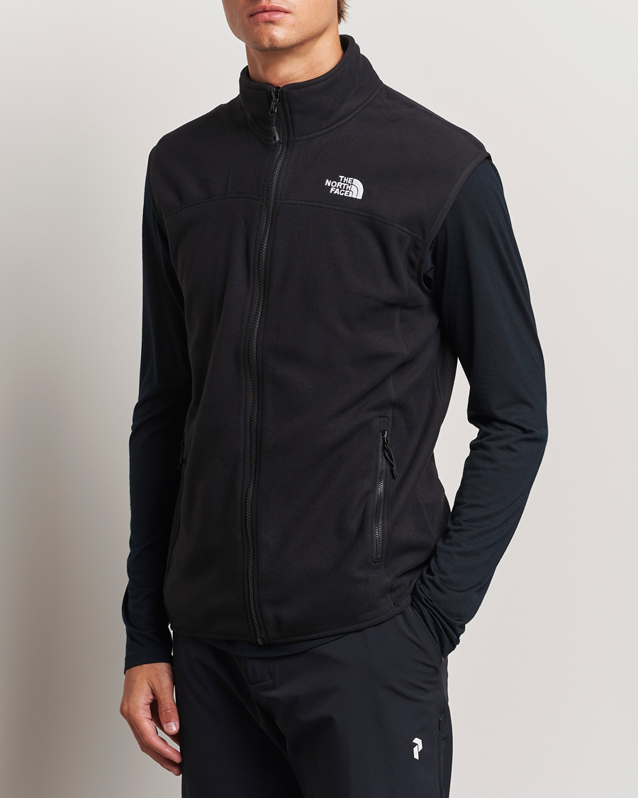 Herre | Jakker | The North Face | Glacier Fleece Vest Black