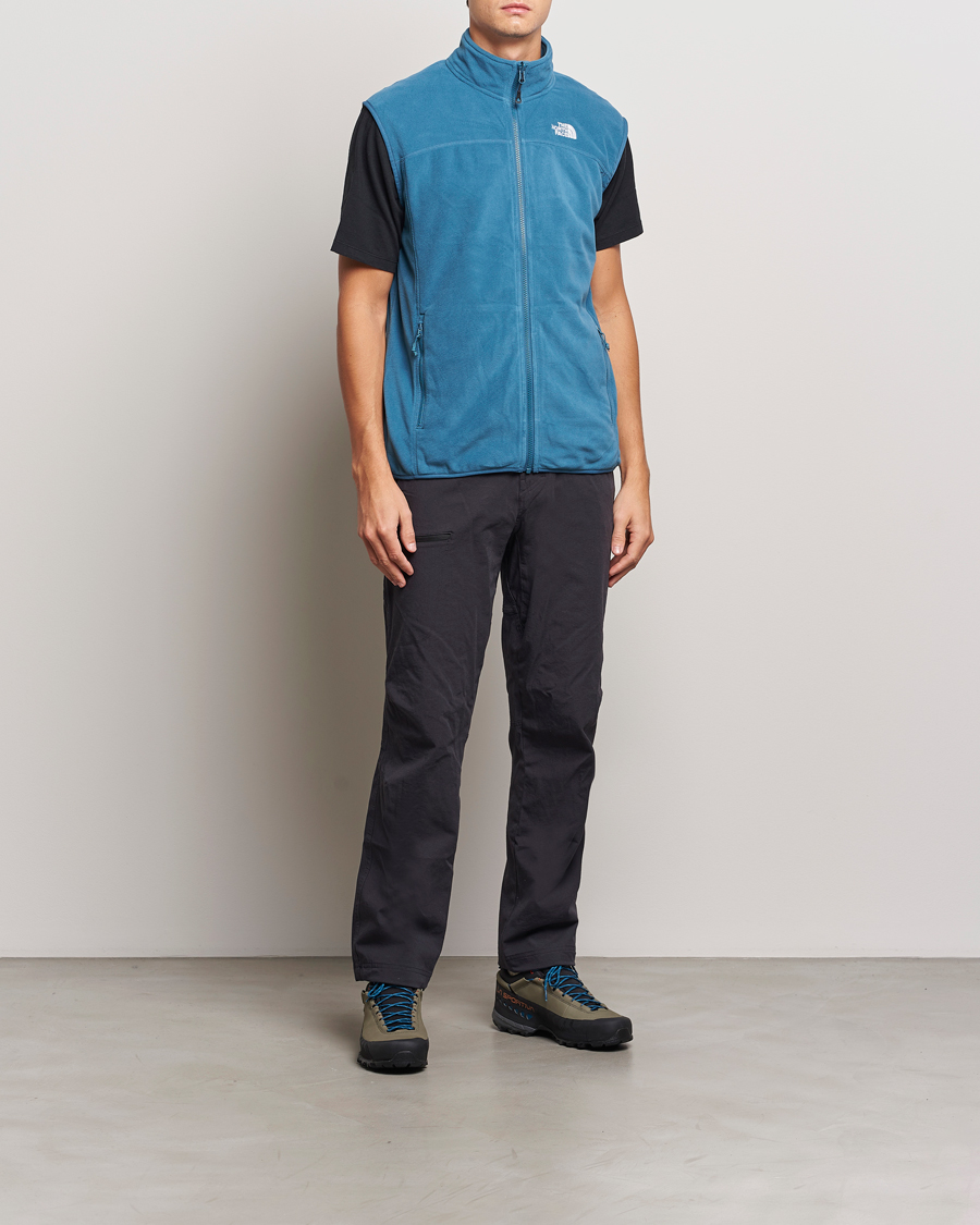 Herre | Vester | The North Face | 100 Glacier Fleece Vest Midnight Petrol
