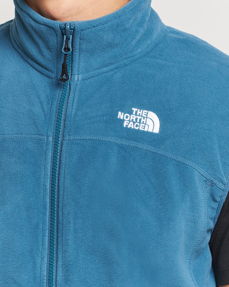 Herre | Vester | The North Face | 100 Glacier Fleece Vest Midnight Petrol