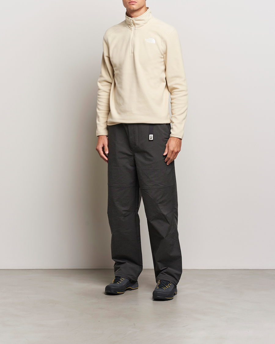 Herre | Gensere | The North Face | 100 Glacier Fleece 1/4 Zip Gravel
