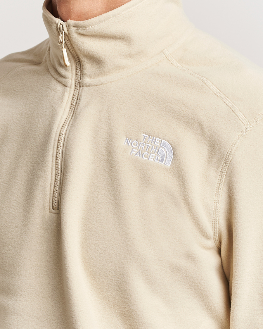 Herre | Gensere | The North Face | 100 Glacier Fleece 1/4 Zip Gravel