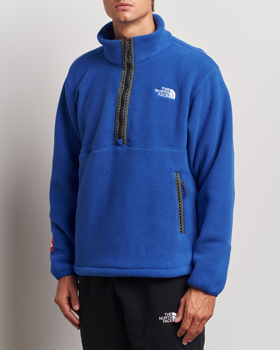 Herre | Gensere | The North Face | Fleeski 1/4 Zip Pullover Blue
