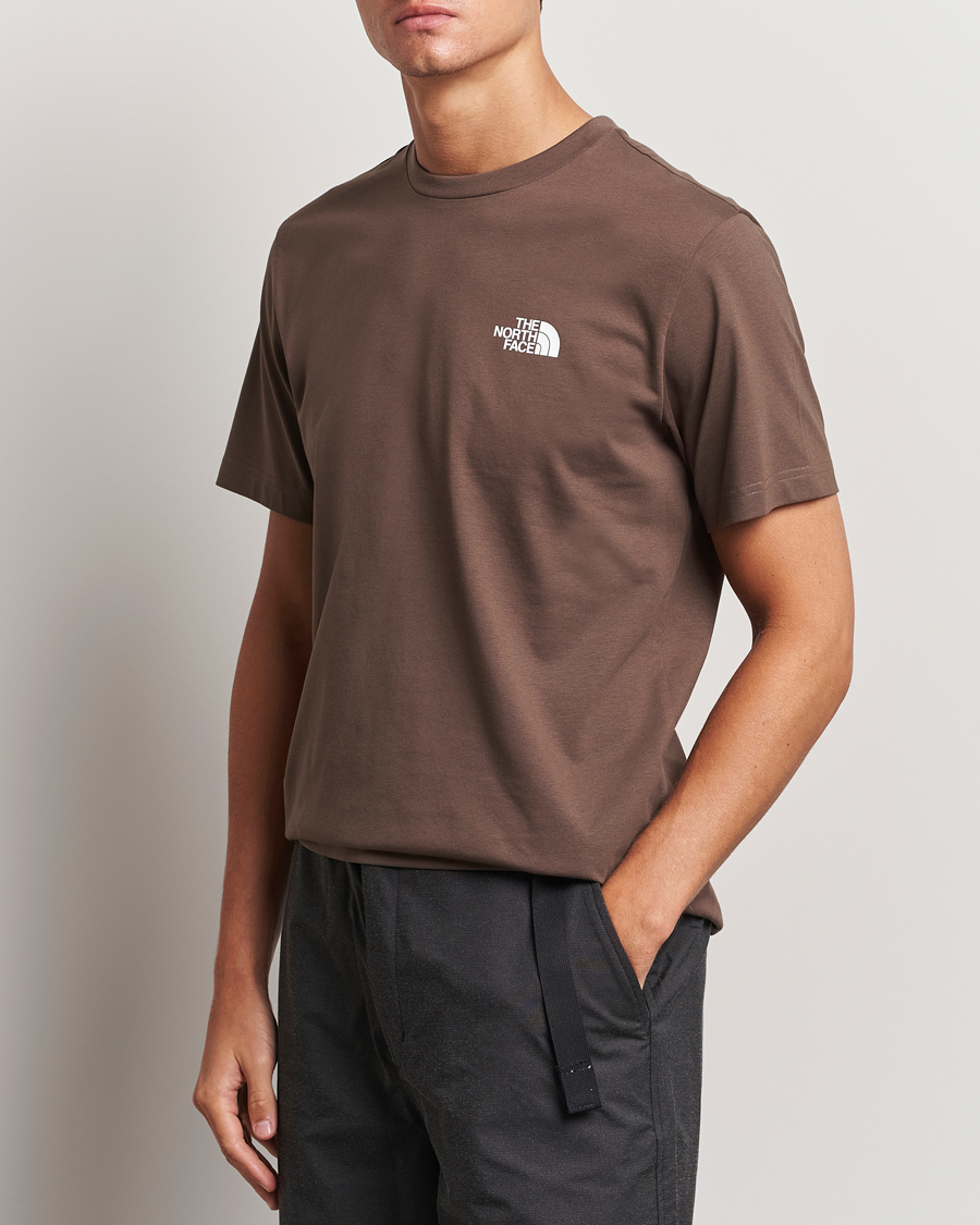 Herre | T-Shirts | The North Face | Simple Dome Tee Dark Brown