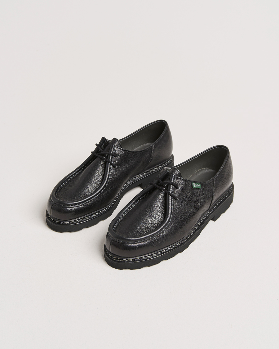 Herre | Derbys | Paraboot | Michael Derby Black Deerskin