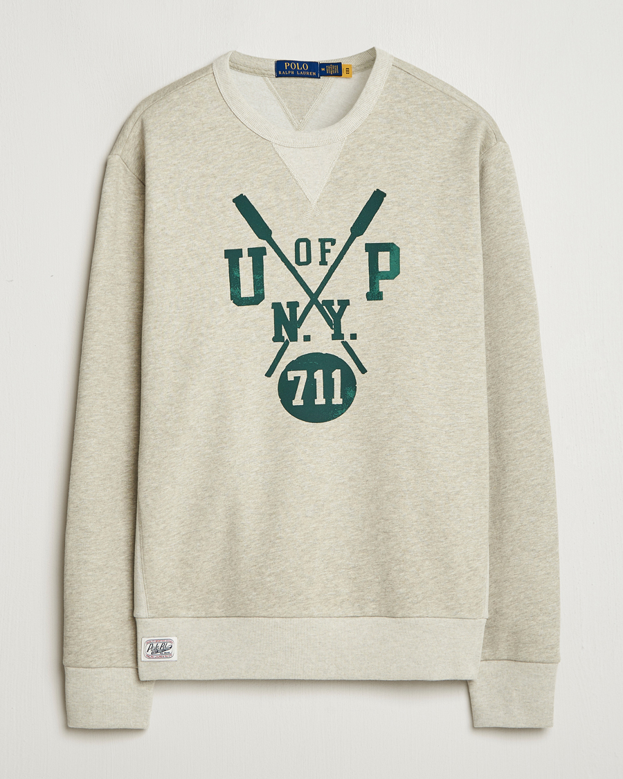 Herre | Gensere | Polo Ralph Lauren | Crew Neck Sweatshirt Light Vintage Heather