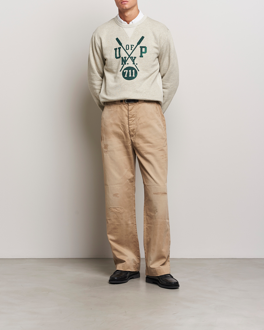 Herre | Gensere | Polo Ralph Lauren | Crew Neck Sweatshirt Light Vintage Heather