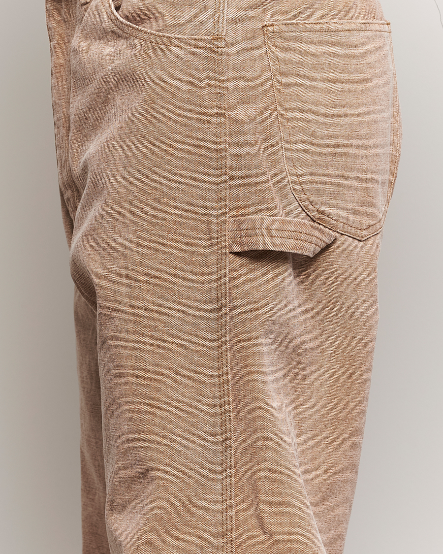 Herre | Bukser | Auralee | Washed Canvas Pants Light Brown