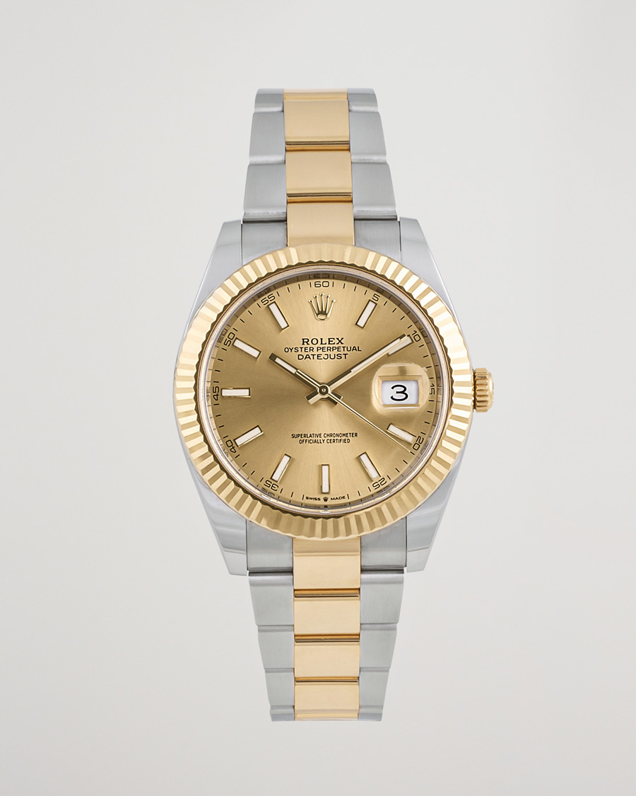 Herre | Rolex Pre-Owned Datejust 41 126333 Silver | Rolex Pre-Owned | Datejust 41 126333 Silver