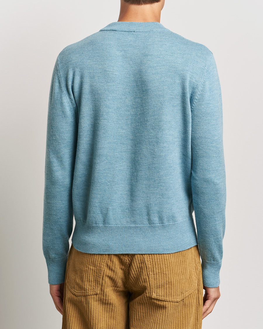 Herre | Gensere | Sunflower | Moon Merino Crewneck Blue