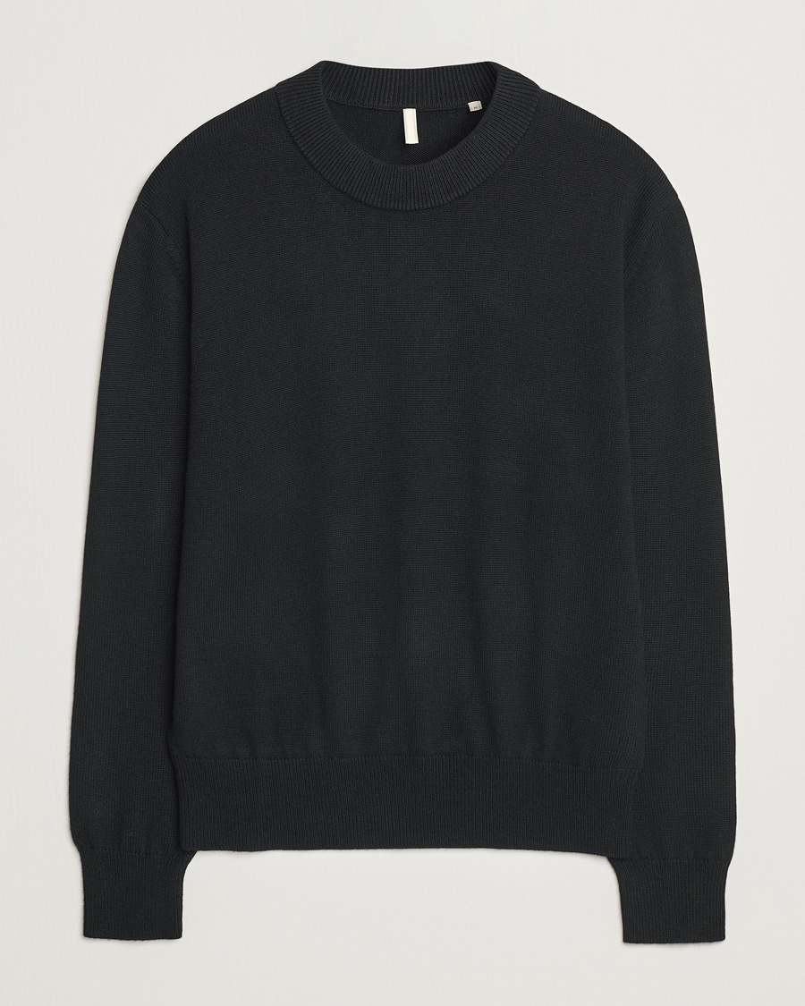 Herre | Gensere | Sunflower | Moon Merino Crewneck Black