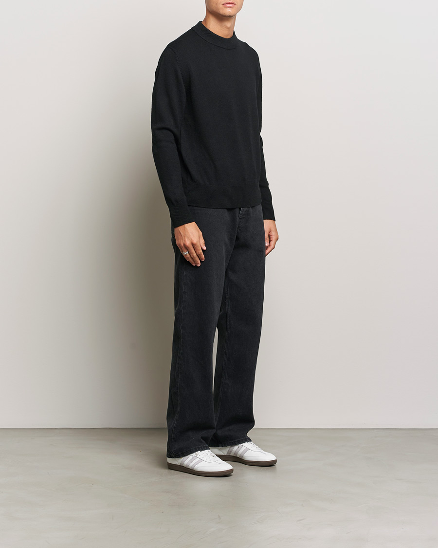 Herre | Gensere | Sunflower | Moon Merino Crewneck Black