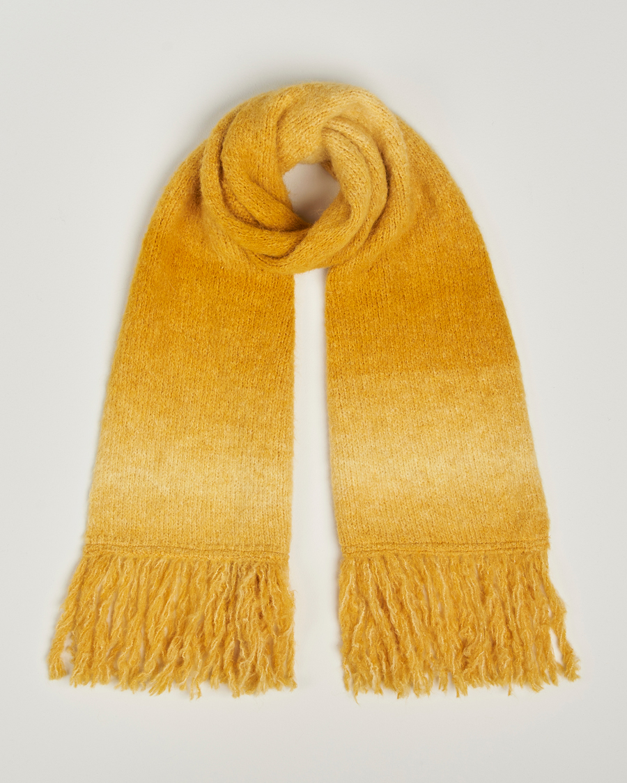 Herre | Sunflower Ombre Wool Scarf Yellow | Sunflower | Ombre Wool Scarf Yellow