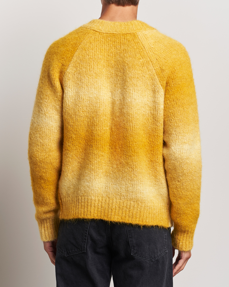 Herre | Gensere | Sunflower | Ombre Zip Cardigan Yellow