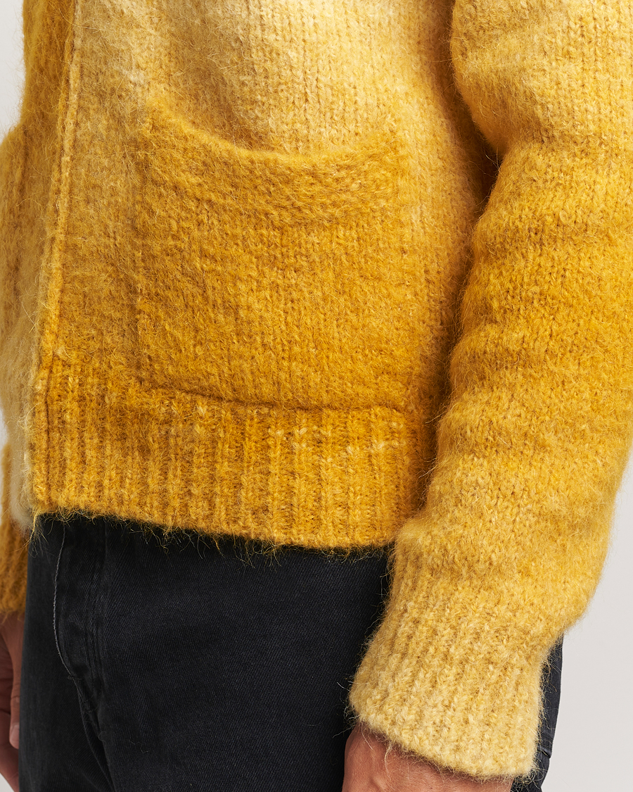Herre | Gensere | Sunflower | Ombre Zip Cardigan Yellow