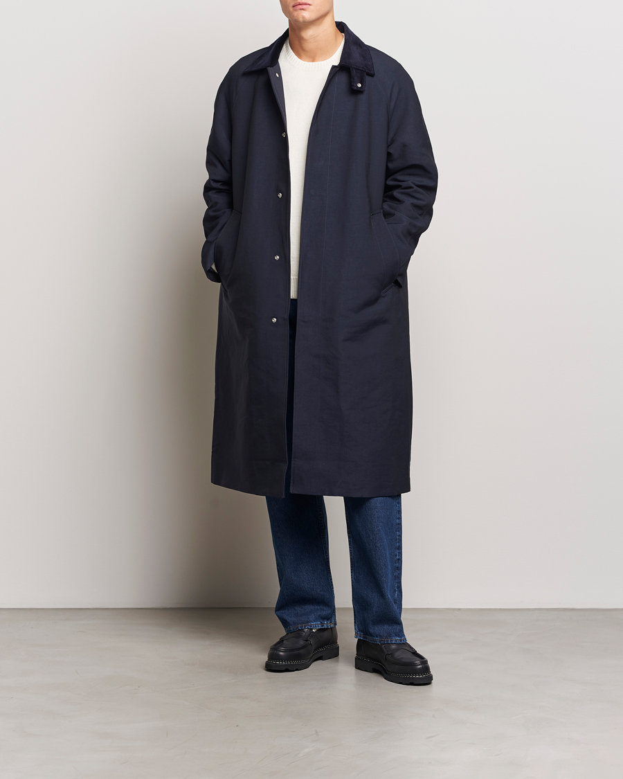 Herre | Jakker | Sunflower | Raglan Coat Navy