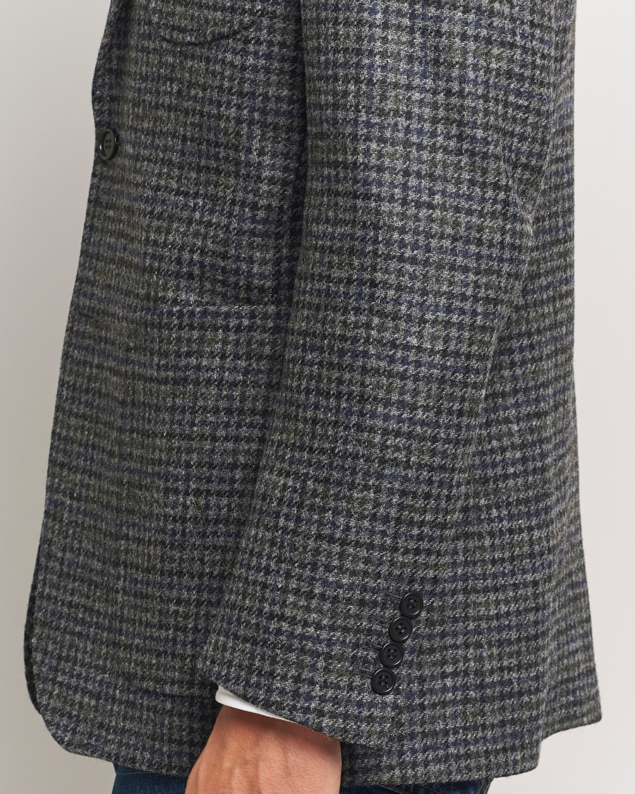 Herre | Dressjakker | Sunflower | Tweed Blazer Grey Check