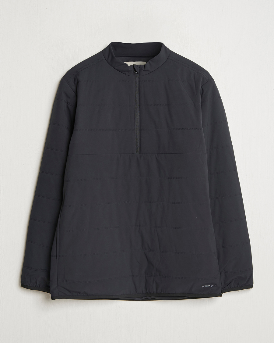 Herre | Gensere | Snow Peak | Flexible Insulated Half Zip Black
