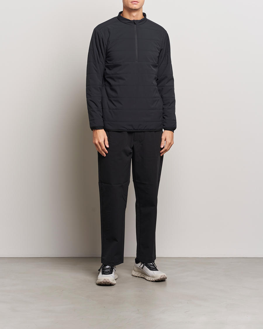 Herre | Gensere | Snow Peak | Flexible Insulated Half Zip Black