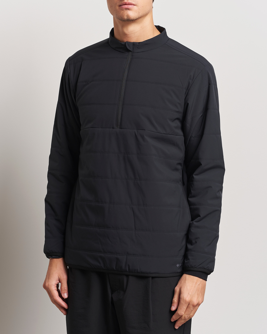 Herre | Gensere | Snow Peak | Flexible Insulated Half Zip Black