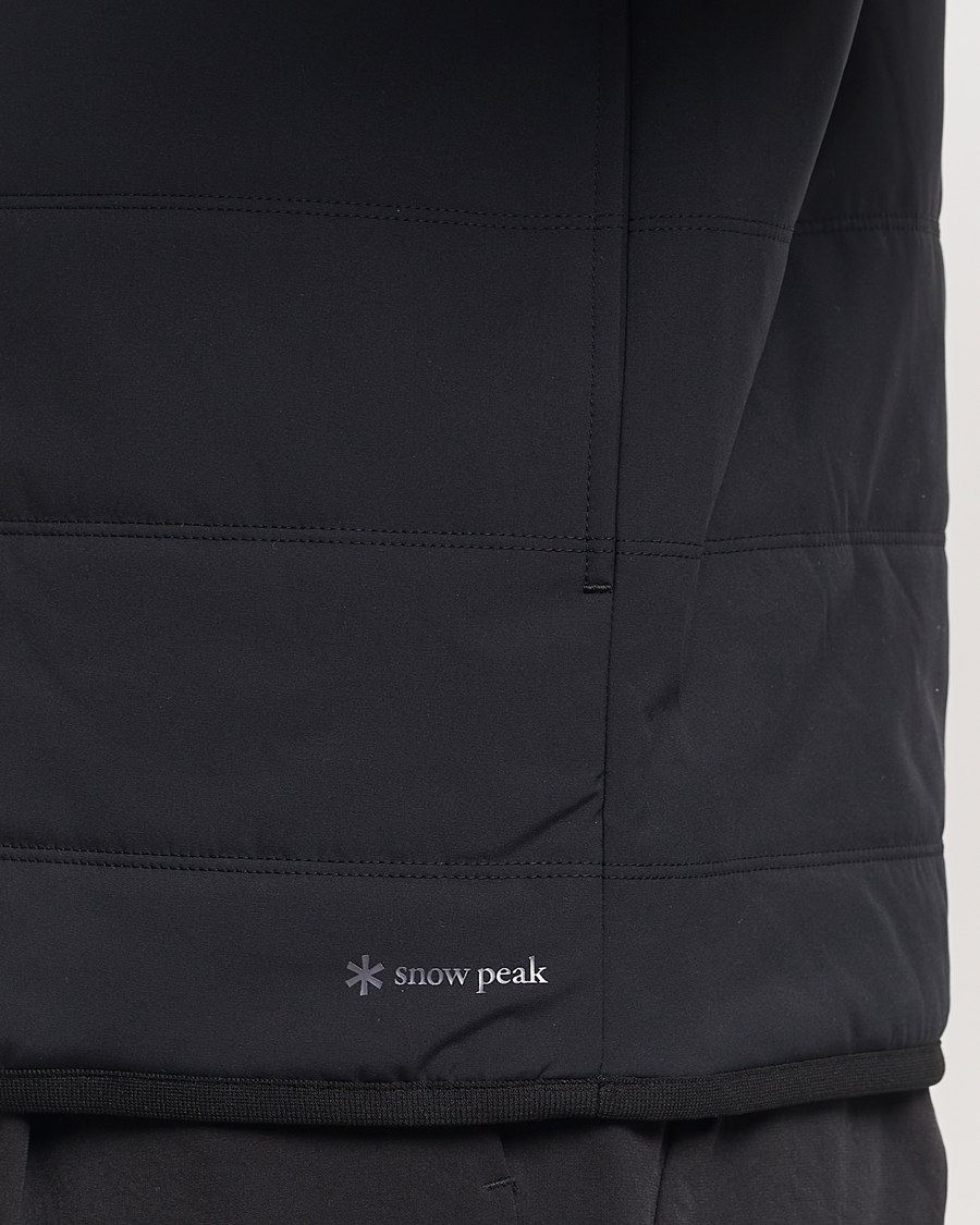 Herre | Gensere | Snow Peak | Flexible Insulated Half Zip Black