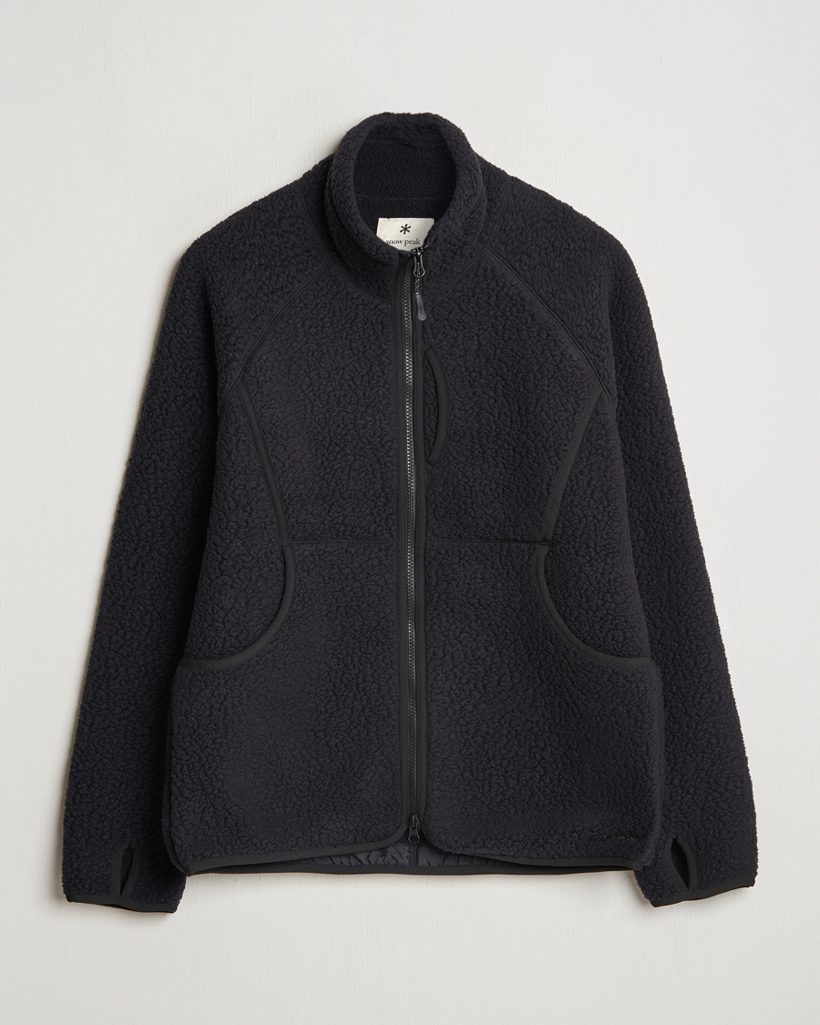 Herre | Gensere | Snow Peak | Thermal Boa Fleece Jacket Black