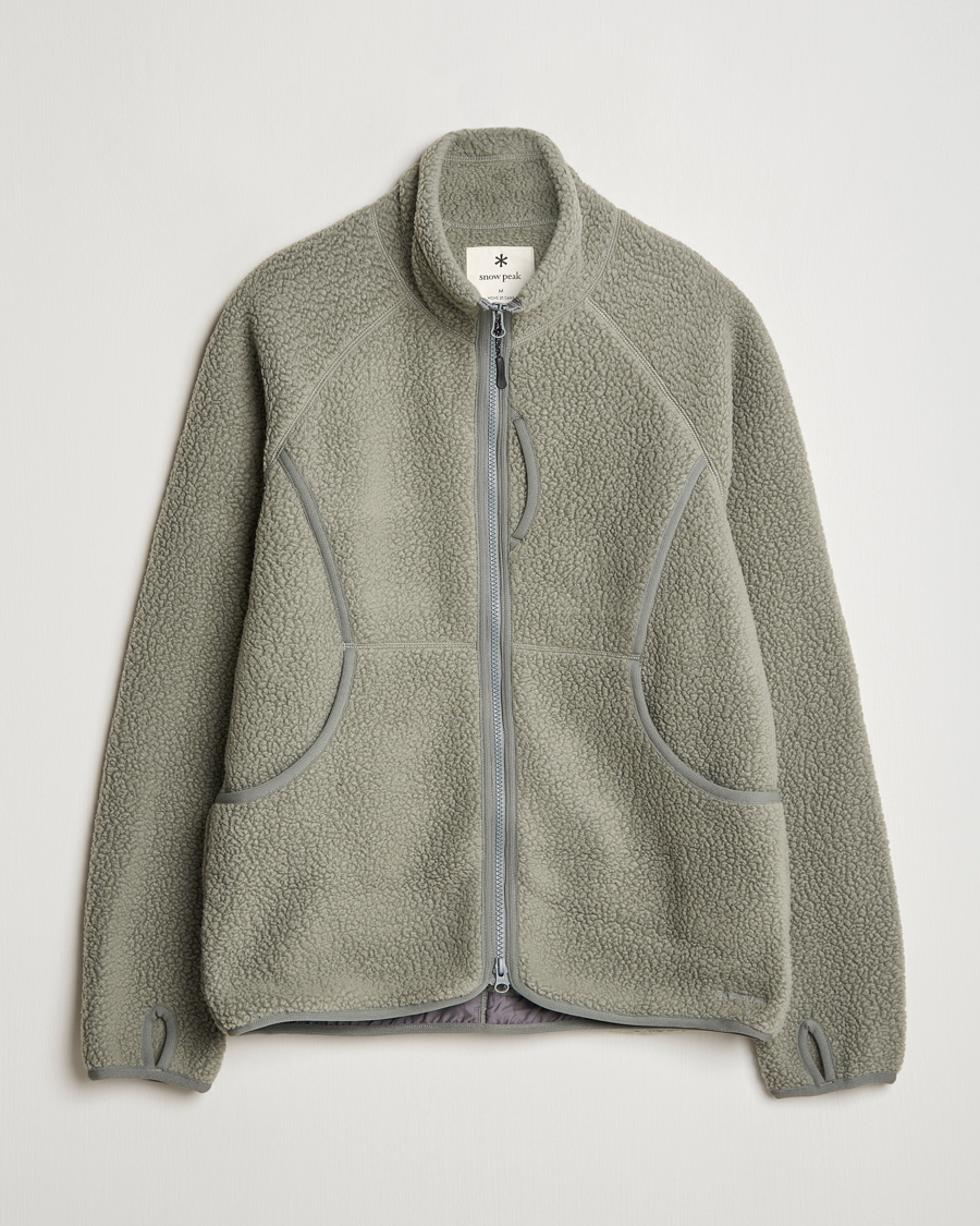 Herre | Gensere | Snow Peak | Thermal Boa Fleece Jacket Grey