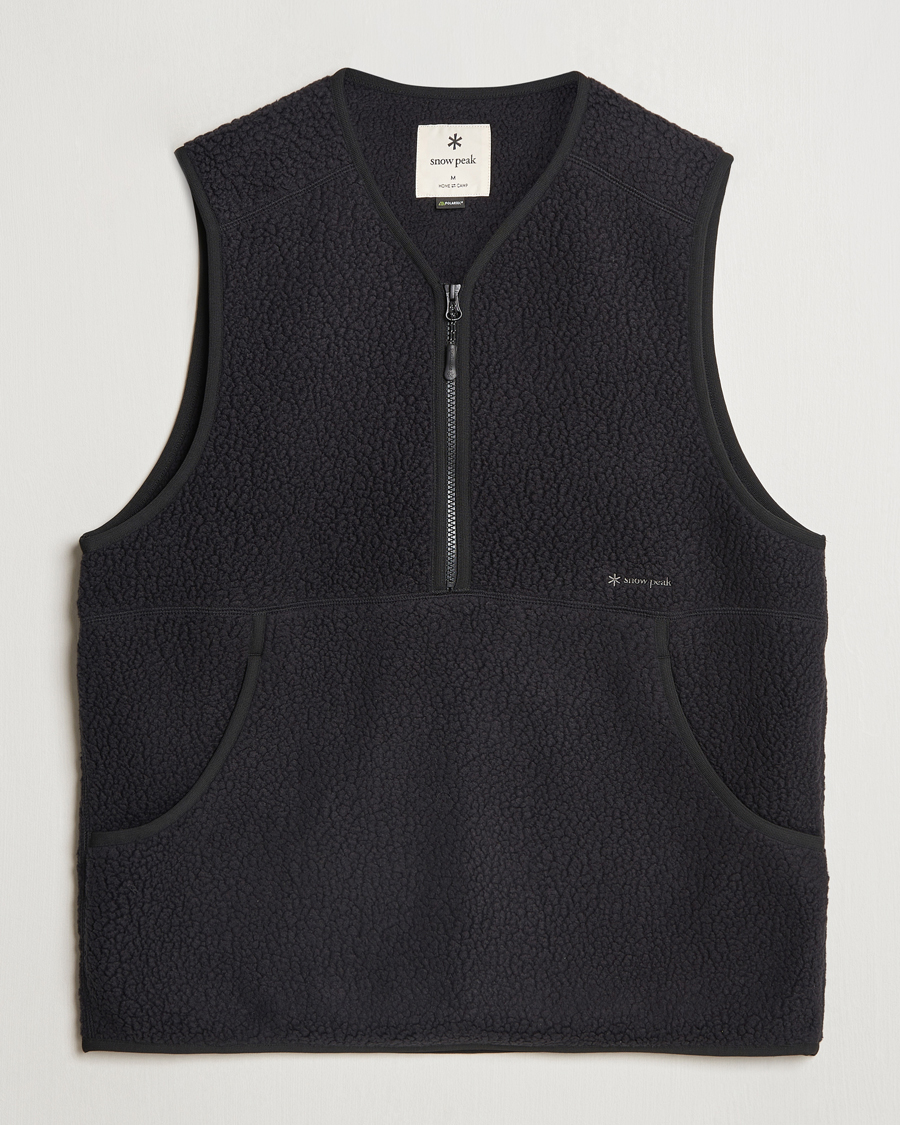 Herre | Vester | Snow Peak | Thermal Boa Fleece Vest Black